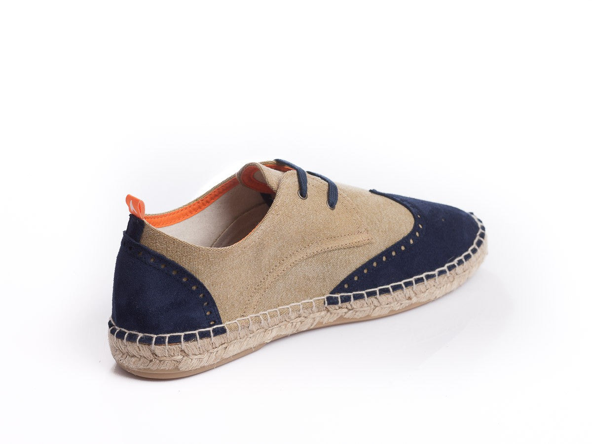 Oxford beige y azabache